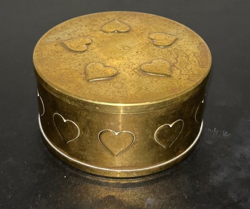 Scatola portagioie ottone