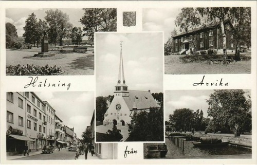 Cpa arvika halsning - arvika, fran