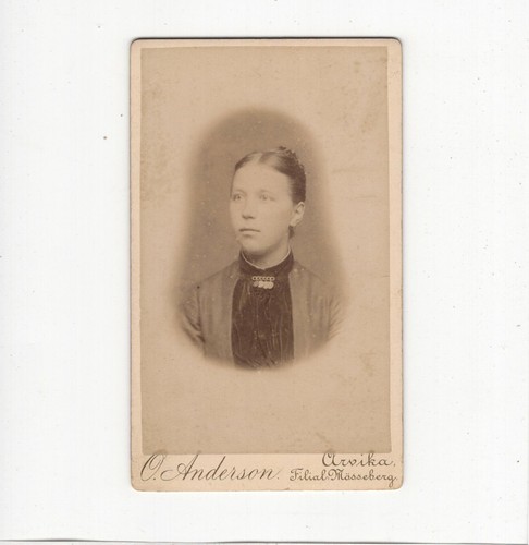 Foto cdv ritratto - donna, /