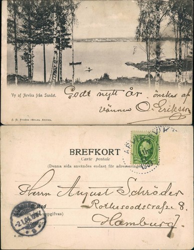 Cartolina arvika - cartolina, af