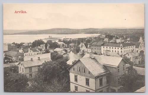 Cartolina epoca arvika - cartolina, d'epoca