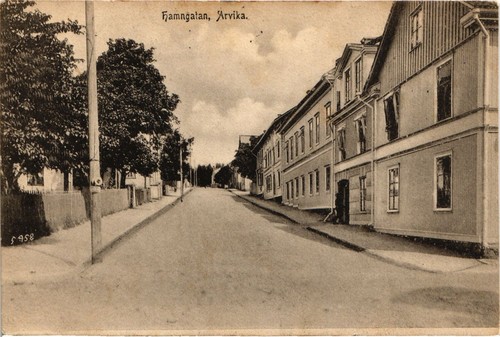 Svezia avvika hamngatan - svezia,
