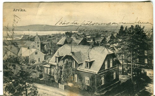 Arvika svezia cartolina - svezia,