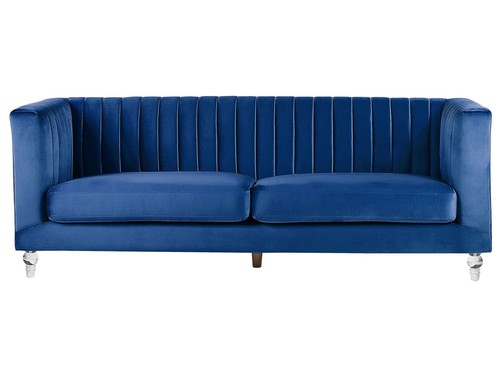 Divano velluto blu - divano,